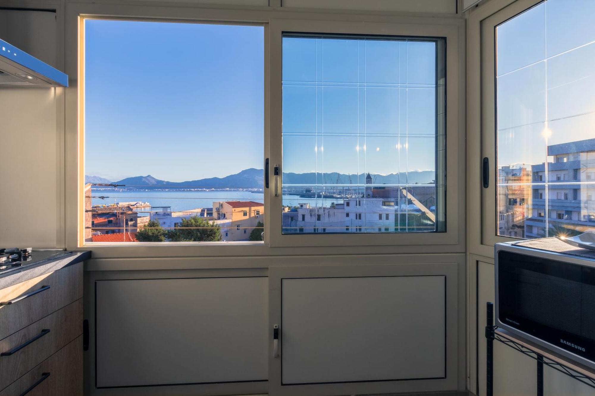 Casa De Paoli - Luminosissimo appartamento vista mare Palermo Esterno foto